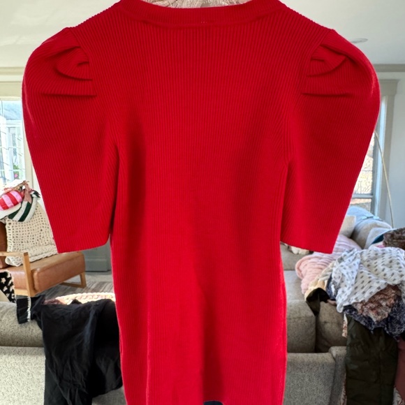 Sandro short sleeve lace collar sweater - Picture 5 of 5